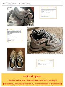 Alan Vincent[城市运动鞋系列]银色运动鞋 女款 2025 新款厚底运动鞋 舒适时尚跑步鞋 休闲运动鞋 女式户外鞋 女士鞋 透气网面 - 銀色 - 查看 7