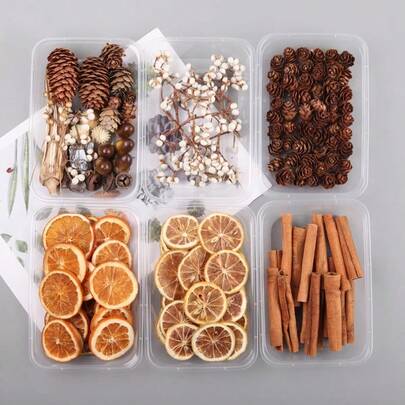 1 adet 90g/120g/150g/180g/210g/240g El Yapımı Mum Yapımı İçin Kuru Bitkiler, Kuru Çiçekler, Koku, Tarçın, Yıldız Anason, Doğal Koku Dekorasyonu, Meyve Dekorasyonu, Yasemin Kuru Çiçekleri, El Sanatları Dekorasyonu İçin Uygun, Kendin Yap Malzemeleri, Sanat Kokusu, Tütsü, Dekoratif Eşyalar, Mum Dekorasyonu