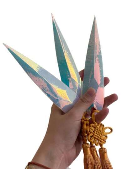 Plastic Items, Weapon Accessories, Suitable For Role-Playing, Gifts For Sisters, Friends, Family, Band Darts Items, Cosplay Halloween, Stage Show Items