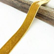 5 Yards X 20mm Colorful Single-Sided Flocked Ribbon, Flocked Ribbon For Bows, Gift Wrapping - 20mm Wide - View 23