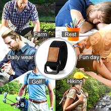 JASGOOD Men Canvas Double Ring Belt Plus Size Men Cloth Casual Belt For Jeans Pants{"Color_name":"Black(Canvas)","Size_name":"FitsWaistSize28\"-32\""} - Multicolor12 - 查看 6