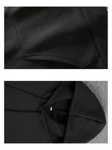 Intage 90s All Team Football Cotton Hoodie - Long Sleeve, Knit Fabric, Relaxed Fit, Full Size, Fashionable Graphic Print, Perfect For Casual Outings And Daily Wear,Fall Hoodies,Men's Fall Clothes,Street Wear,Halloween,Mens Hoodies,Y2k Clothes,Jesus Hoodie,Thanksgiving Day,Nightmare Before Christmas,Christmas - Black - View 3