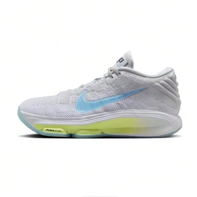 Nike GT Hustle 3 EP Men's Combat Anti-Slip Basketball Shoes - Grey - View 1