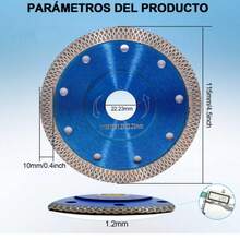 Saw Blades - Blue - View 2