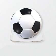 Acrylic FootBall Display Stand Basketball Wall Mount Ball Support Bracket - Transparent - View 2