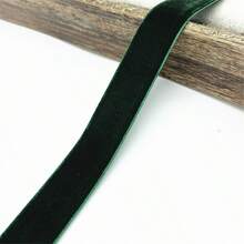 5 Yards X 20mm Colorful Single-Sided Flocked Ribbon, Flocked Ribbon For Bows, Gift Wrapping - 20mm Wide - View 17