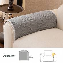 1pc Plush Thickened Sofa Cover, Machine Washable, Pet Friendly, Suitable For Living Room, Bedroom Or Office Decor, 1/2/3/4 Seater Sofa Cushion, 4 Solid Colors Available - Light Grey - View 12