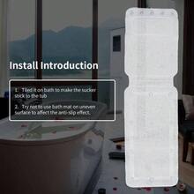 Almohada de Bao, Almohada de Colchn de Bao de SPA de Cuerpo Completo Almohada de Baera Acolchada con Transpirable - blanco - Ver 5