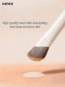 OEIEZ Cọ tán phấn mắt mũi, thiết kế cong hình lưỡi liềm, chất liệu len cao cấp, không rụng lông, đa chức năng, cọ trang điểm mũi vát góc, dùng trang điểm mũi hàng ngày, quà tặng Giáng sinh cho bé gái và phụ nữ, cọ nền, cọ che khuyết điểm, cọ má hồng, cọ tạo khối, cọ má hồng, cọ bronzer, cọ phấn phủ, cọ nền, cọ má hồng, quà tặng kèm. - Nhiều màu - Xem 5