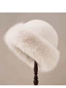 Thickened, Autumn And Winter-Resistant, Windproof, Warm, Faux Mink Fur Ear-Protecting, Skiing Hat - Multicolor - View 8