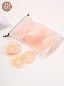 10/20/30/40/50/60 pezzi Copri-capezzoli in silicone per donne, Pasties invisibili e senza cuciture, Reggiseno senza spalline, Petali adesivi per il seno, Lavabili, Anti-sfarfallio, Anti-evidenza dei capezzoli, Riutilizzabili, Accessori di biancheria intima da donna, Adatti per pigiami, abiti, maglioni, costumi da bagno, uso quotidiano