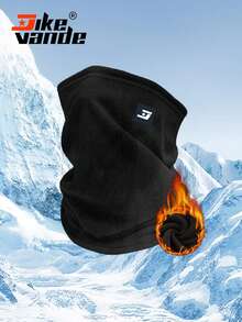 jike vande Winter Warm Neck Gaiter Windproof Face Mask Scarf, Suitable For Skiing, Fishing, Hiking, Cycling And Other Outdoor Activities, Unisex, Dark Gray - Multicolor - View 6