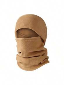 Autumn And Winter Multifunctional Neck Warmer Fleece Skiing Cycling Warm Face Mask,Suitable For Cycling And Riding Motorcycle