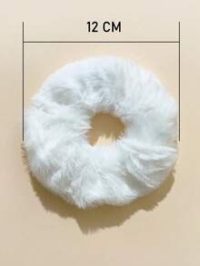 4个装LED发光毛绒发圈，柔软舒适，白色，3种模式：常亮、快闪、慢闪。点击即可切换灯光效果。适合夜间活动、日常佩戴、圣诞装饰、圣诞礼物、女孩礼物、个性化礼物、情人节、复活节、新年、圣诞袜礼物、新年快乐（颜色随机） - 毛絨髮圈 - 查看 7