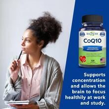 Suplemento de CoQ10 de 400 mg: Favorece el corazón, el cerebro y la producción de energía - 120 cápsulas - 1 botella - Ver 5