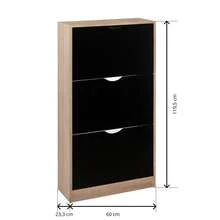 Shoe Cabinets - Black - View 4