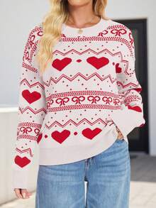 Women Knit Tops - White - View 4