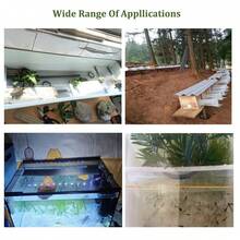 塑料铁丝网围栏，40厘米 X 300厘米 - 适用于狗、兔子和家禽的塑料铁丝网围栏 - 宠物阳台网（孔径 3 毫米 - 12 毫米）