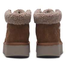 Skechers Women's Casual Shoes, KEEP COZY Ladies' Casual Winter Boots, Wheat Ear + Shoelace Design, Soft & Comfortable High-Top Fleece Boots, 169142-CSNT - Maroon - View 5