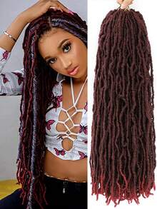1 gói tóc móc mềm Locs cho phụ nữ, tóc móc tổng hợp Soft Locs Svendita, tóc nối vàng hoe, tóc nối tổng hợp Faux Locs Dreadlock làm quà tặng Giáng sinh - Nhiều màu - Xem 29