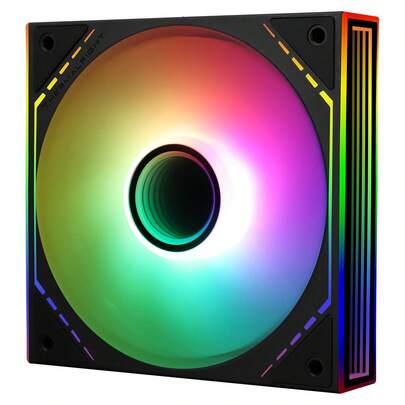 Thermalright TL-M12R-S CPU ARGB Fan 120mm Case Cooler Fan ARGB, 4pin PWM Connector Silent Computer Fan With S-FDB Bearing,Desktop Cooling (TL-M12R-S)