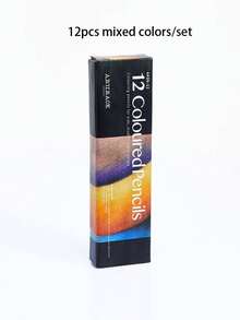 12/18/24/36/48/72 Pcs Based Colored Pencil , Durable, Wood-Based, And With Excellent Color Rendering. Great For Adult Coloring Books, Art Supplies, Christmas, Halloween, Or Thanksgiving Gifts.