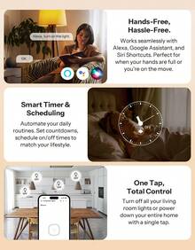 BASIC-1GS,SONOFF Basic Gen5 Matter Over WiFi Smart Switch,Matter Protocol,Large Touch Surface,Magic Switch Mode,Reliable Local Control,Fully Functional,Remote APP Control, Voice Control, Timing Schedule, Smart Scene,Local Control,Smart Home Control,Smart Home, Intelligent Control. - White - View 4