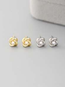 1 Pair Vintage S925 Sterling Silver Delicate Elegant Versatile Pearl Earrings, Exquisite Jewelry Accessory For Women, Daily Wear, Travel, Friendship, Anniversary, Birthday Gift, New Arrival