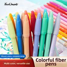 12/18/24/36/42 Colors Water-Based Fiber Tip Pens, Cute & Creative Coloring Markers, Journaling Pens, School & Office Supplies Gift Set