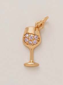 1PC Four Leaf Clover Fruit Croissant Pendant For DIY Jewelry Making Ecklace Earring Hanging Accessories