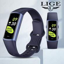 LIGE Smart Watch Has Multiple Sports Modes, Alarm Clock, Sedentary, Menstrual Reminder, And Music Playback. Fashionable, Compact And Lightweight Macaron Color Smart Watch - 1 Set - View 15