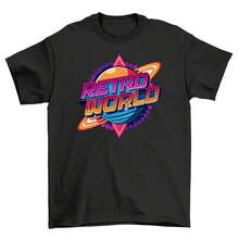 Retro_53 Graphic Tee - Blast To The Past In Style! Stylish Retro Design, Unisex - Style 22 - View 1
