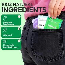 Travel Deodorant Wipes - 50 Count - Variety Pack - PH Balanced Hypoallergenic Mini Deodorant Wipes For Women And Men - Plastic-Free Individually Wrapped Underarm And Body Wipes - Gói đa dạng - Xem 5