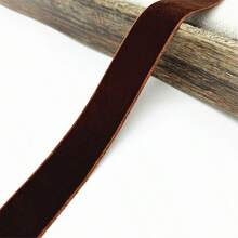 5 Yards X 20mm Colorful Single-Sided Flocked Ribbon, Flocked Ribbon For Bows, Gift Wrapping - 20mm Wide - View 38