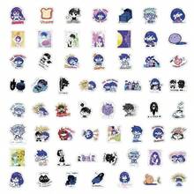 1/60张 Omori 游戏贴纸 - Aubrey、Kel - 防水贴纸，DIY 贴纸，适用于笔记本电脑、手机、水瓶，生日、圣诞节、万圣节、感恩节礼物 - 光面，多种形状 - 彩色 - 查看 12