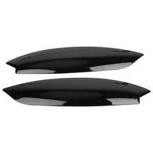 Pour VW GOLF 5 MK5 GTI R 2005 2006 2007 Garniture de paupière de phare chromée pour accessoires extérieurs 1 paire