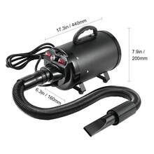 Electric Pet Grooming Tools - 50~60℃ Schwarzer Europäischer Stecker 220V - View 10