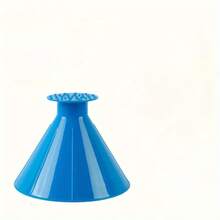 4pcs Car Window Windshield Ice Scraper Funnel, Circular Plastic Snow Shovel, Automotive Snow Removal Tool - Multicolor - View 12