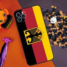 German Empire Flag Bumper Case Covercompatible with  14 15 16 Pro Max 11 12 13 Pro Max Mini XR 16e 16 15 Plus Phone Cover,Covercompatible with  17 Hülle, 17 pro Hülle, 17 promax Hülle