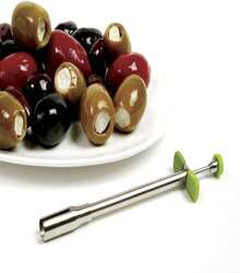Norpro 1363 Stainless Steel Olive Stuffer, With Comfort Grips, Green - 白色 - 查看 5