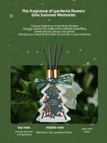 1 pezzo Diffusore di aromaterapia senza fiamma natalizio, olio essenziale per aromaterapia, fragranza a lunga durata, fresca ed elegante, decorazione per l'atmosfera natalizia domestica, per camera da letto, risveglia l'aria con aromaterapia