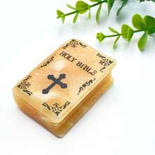 Random 1PC Bible Carving Decoration, Gemstone Jewelry, Glitter, Easter Gift, Women Gift, Girlfriend Gift, Halloween Gift, Christmas Gift, Home Decoration, Party Decoration, Crystal Ornaments, Table Decoration - Multicolor - View 9