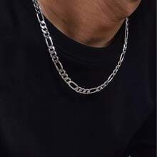 Stylish 925 Sterling Silver Necklace For Men & Women 16-30inch Classic 8mm Chain Luxurious Jewelry Perfect For Weddings And Christmas Best For Christmas