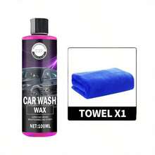 泡沫洗车清洁剂，高泡浓缩配方 - 泡沫雪洗车皂（适用于泡沫炮、泡沫枪或桶装洗车液），一体化汽车护理解决方案 - 100ml - 查看 13