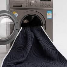 1pc Soft Plush Thickened Sofa Cover, Machine Washable, Pet Friendly, Suitable For Living Room, Bedroom Or Office Decor, 1/2/3/4 Seater Sofa Cushion, 4 Solid Colors Available - Dark Grey - View 8