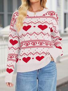 Women Knit Tops - White - View 5