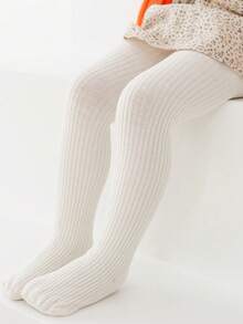 1/2/3 pary rajstop/legginsów dla dziewczynek na jesień/zimę, z podszewką termiczną, o wysokiej rozciągliwości, klasyczny wzór w pionowe paski, odpowiednie do szkoły, na święta, do uprawiania sportu, w podróż, w losowym kolorze