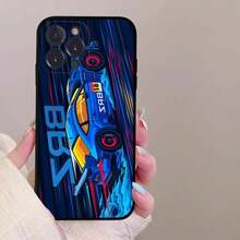 Drift Sports Car Male Men Phone Case For  16 15 8 7 6 6S Plus X  XS 14 11 12 13  Pro Max,Covercompatible With  17 Case,  17 Pro Case,  17 Pro Max Case