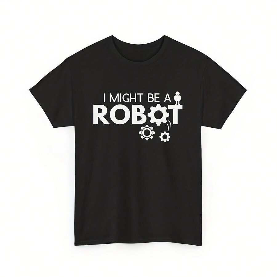 Robotics Engineer T-Shirt  AI Programming Coding Tee  Futuristic Nerd Wear - Style 26 - View 1
