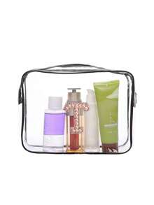 Bộ 5 món - 1 túi đựng đồ trang điểm, túi đựng đồ vệ sinh cá nhân, túi đựng đồ, túi đựng mỹ phẩm, túi xách tay, túi du lịch & sử dụng tại nhà nhẹ, đồ dùng thiết yếu khi đi du lịch, túi đựng đồ trang sức, túi đựng son bóng, túi đựng sơn móng tay, túi đựng đồ trang điểm, băng đô và dây đeo cổ tay - Nhiều màu - Xem 62